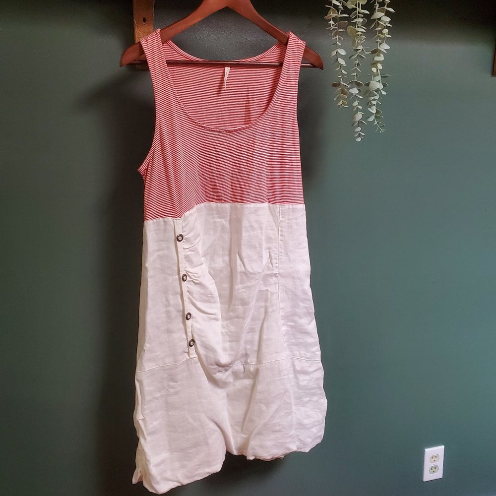 Casual By Gemo | Linen Sleeveless Dress
